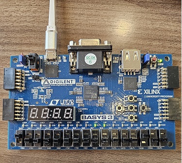 this is virtual lock on FPGA board